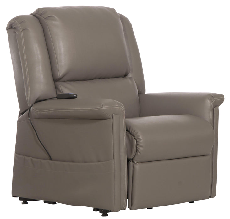 Elsie Power Lift Lay-Flat Recliner with Disinfectable PU Fabric - Gibson McDonald Furniture & Mattress 