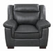 Arabella Pillow Top Upholstered Chair Grey - Gibson McDonald Furniture & Mattress 