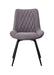 Diggs Upholstered Tufted Swivel Dining Chairs Grey and Gunmetal (Set of 2) - Gibson McDonald Furniture & Mattress 