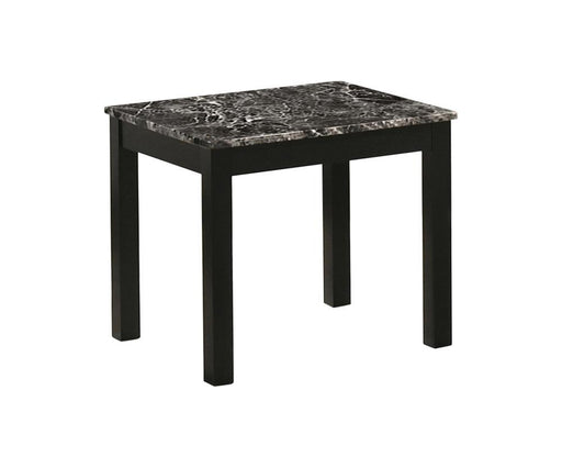 Darius Faux Marble Rectangle 3-piece Occasional Table Set Black - Gibson McDonald Furniture & Mattress 