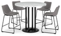 Centiar Counter Height Dining Set - Gibson McDonald Furniture & Mattress 