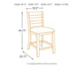 Rokane Counter Height Dining Set - Gibson McDonald Furniture & Mattress 