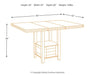 Haddigan Counter Height Dining Set - Gibson McDonald Furniture & Mattress 