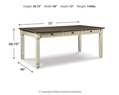 Bolanburg Dining Table - Gibson McDonald Furniture & Mattress 