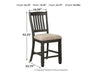 Tyler Creek Bar Stool Set - Gibson McDonald Furniture & Mattress 