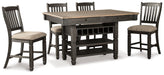 Tyler Creek Counter Height Dining Set - Gibson McDonald Furniture & Mattress 