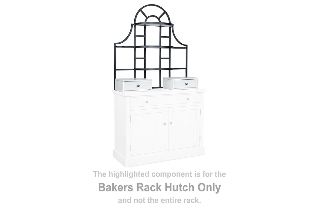 Greddinton Bakers Rack - Gibson McDonald Furniture & Mattress 