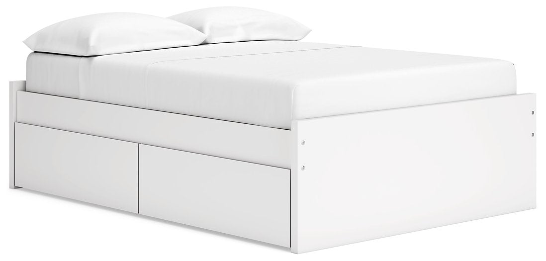 Onita Bed with 1 Side Storage - Gibson McDonald Furniture & Mattress 