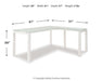 Baraga Home Office Set - Gibson McDonald Furniture & Mattress 