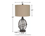 Manasa Lamp Set - Gibson McDonald Furniture & Mattress 