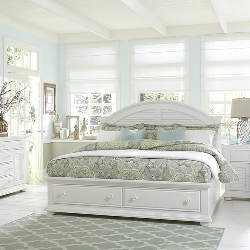 Summer House I Queen Storage Bed, Dresser & Mirror, Chest, Night Stand image