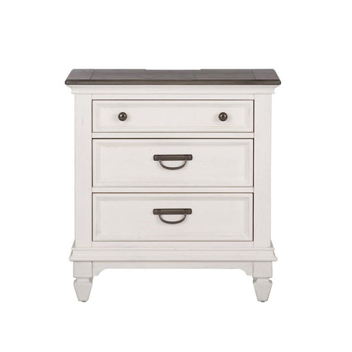 Liberty Furniture Allyson Park Nightstand in Wirebrushed White image