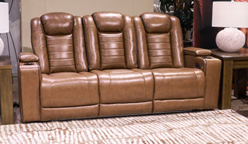 Gruaro Power Reclining Sofa - Gibson McDonald Furniture & Mattress 