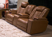 Gruaro Power Reclining Loveseat with Console - Gibson McDonald Furniture & Mattress 
