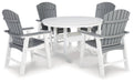 Transville Outdoor Dining Set - Gibson McDonald Furniture & Mattress 