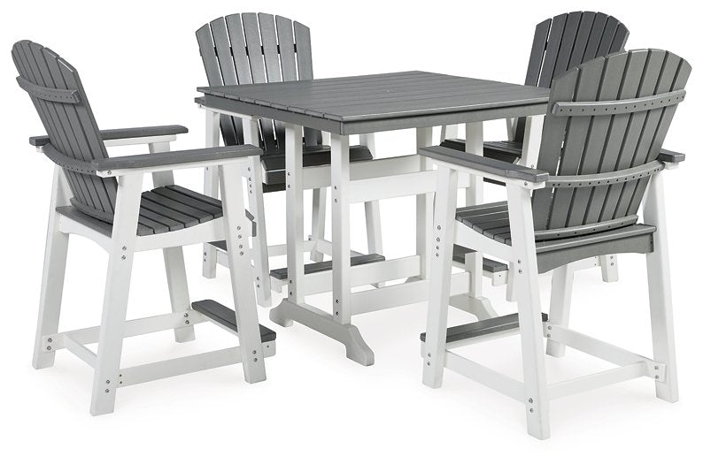 Transville Outdoor Dining Set - Gibson McDonald Furniture & Mattress 