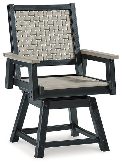 Mount Valley Swivel Chair (Set of 2) - Gibson McDonald Furniture & Mattress 
