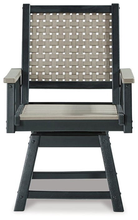 Mount Valley Swivel Chair (Set of 2) - Gibson McDonald Furniture & Mattress 