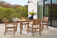 Janiyah Outdoor Dining Set - Gibson McDonald Furniture & Mattress 