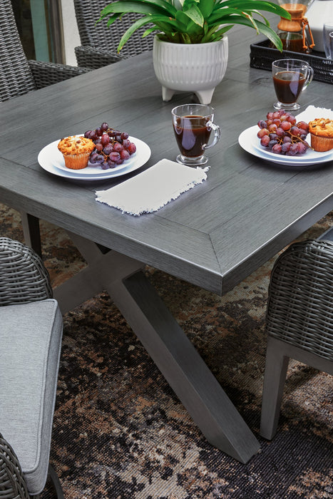 Elite Park Outdoor Dining Set - Gibson McDonald Furniture & Mattress 