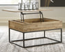 Gerdanet Lift-Top Coffee Table - Gibson McDonald Furniture & Mattress 