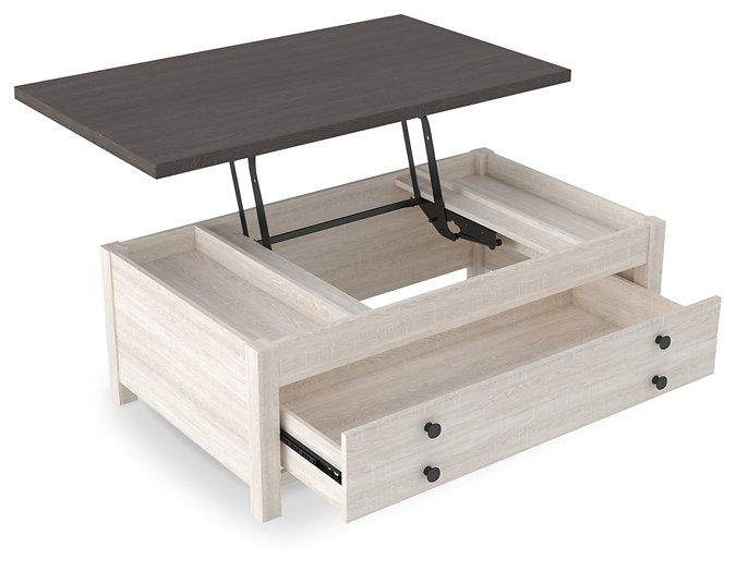Dorrinson Coffee Table with Lift Top - Gibson McDonald Furniture & Mattress 