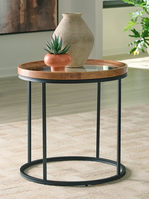 Noraluna End Table - Gibson McDonald Furniture & Mattress 