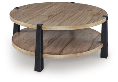 Ridgester Coffee Table - Gibson McDonald Furniture & Mattress 