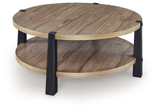 Ridgester Coffee Table - Gibson McDonald Furniture & Mattress 