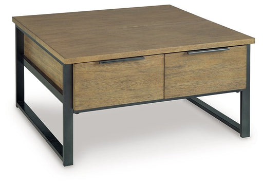 Montia Lift-Top Coffee Table - Gibson McDonald Furniture & Mattress 