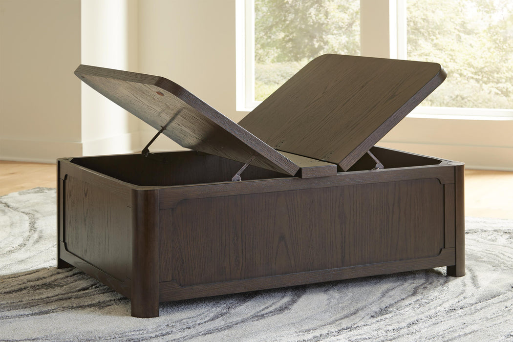 Breckington Coffee Table With Storage - Gibson McDonald Furniture & Mattress 