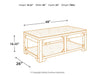 Fregine Coffee Table with Lift Top - Gibson McDonald Furniture & Mattress 