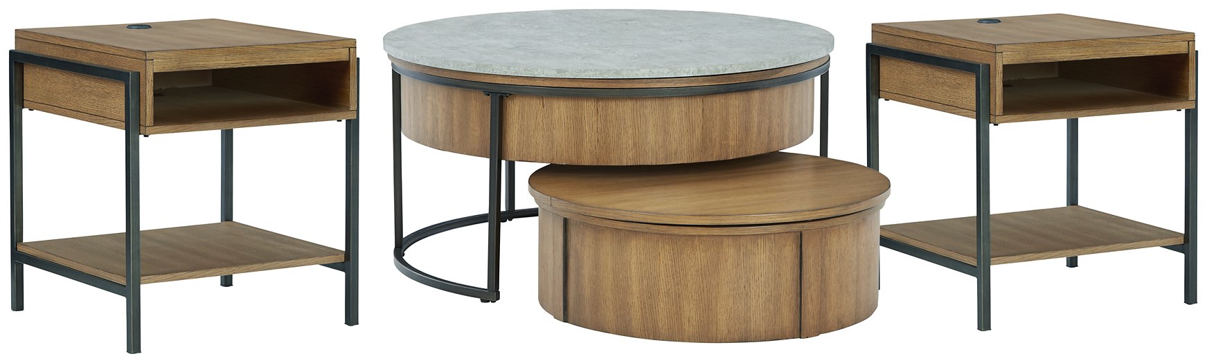 Fridley Occasional Table Set - Gibson McDonald Furniture & Mattress 