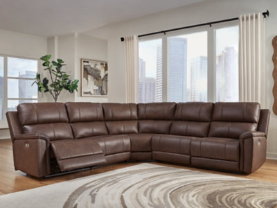 Bleckley Power Reclining Sectional - Gibson McDonald Furniture & Mattress 