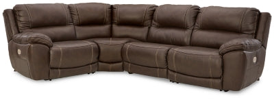 Dunleith Power Reclining Sectional - Gibson McDonald Furniture & Mattress 