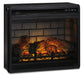 Entertainment Accessories Electric Infrared Fireplace Insert - Gibson McDonald Furniture & Mattress 