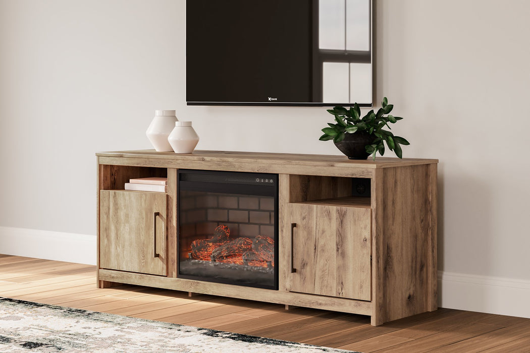 Hyanna 63" TV Stand with Electric Fireplace - Gibson McDonald Furniture & Mattress 
