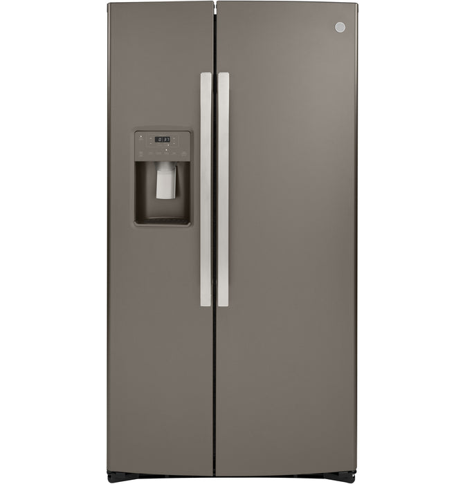 GE¨ 21.8 Cu. Ft. Counter-Depth Side-By-Side Refrigerator