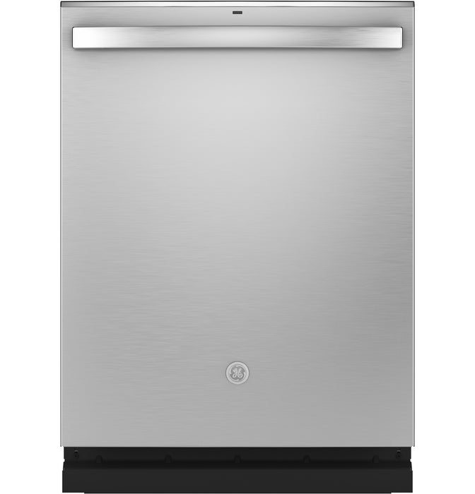 GE¨ ENERGY STAR¨ Fingerprint Resistant Top Control with Stainless Steel Interior Dishwasher with Sanitize Cycle & Dry Boost with Fan Assist