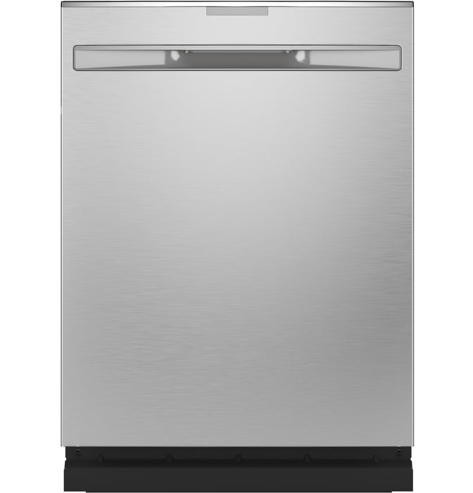 GE Profileª ENERGY STAR¨ Fingerprint Resistant Top Control Stainless Steel Interior Dishwasher with Sanitize Cycle & Dry Boost