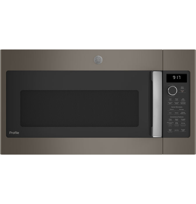 GE Profileª 1.7 Cu. Ft. Convection Over-the-Range Microwave Oven