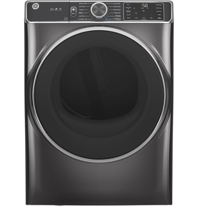 GE¨ ENERGY STAR¨ 7.8 cu. ft. Capacity Smart Front Load Gas Dryer with Steam and Sanitize Cycle
