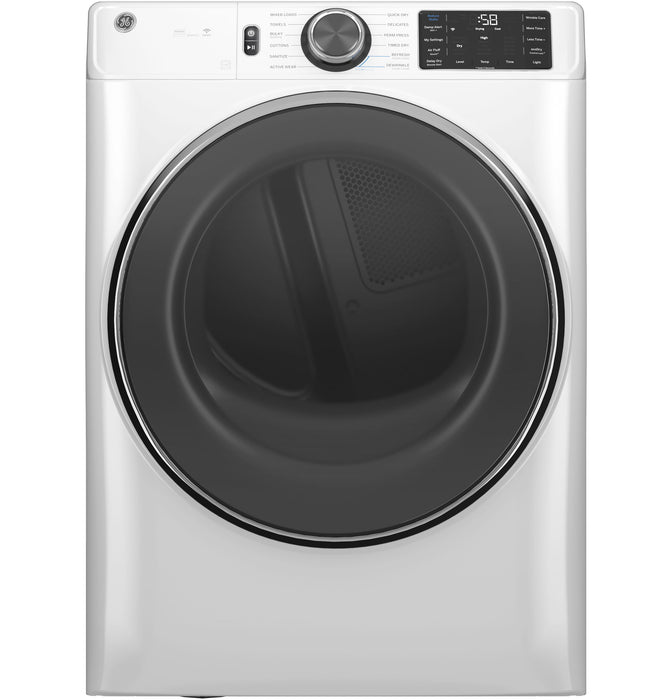 GE¨ ENERGY STAR¨ 7.8 cu. ft. Capacity Smart Front Load Gas Dryer with Steam and Sanitize Cycle