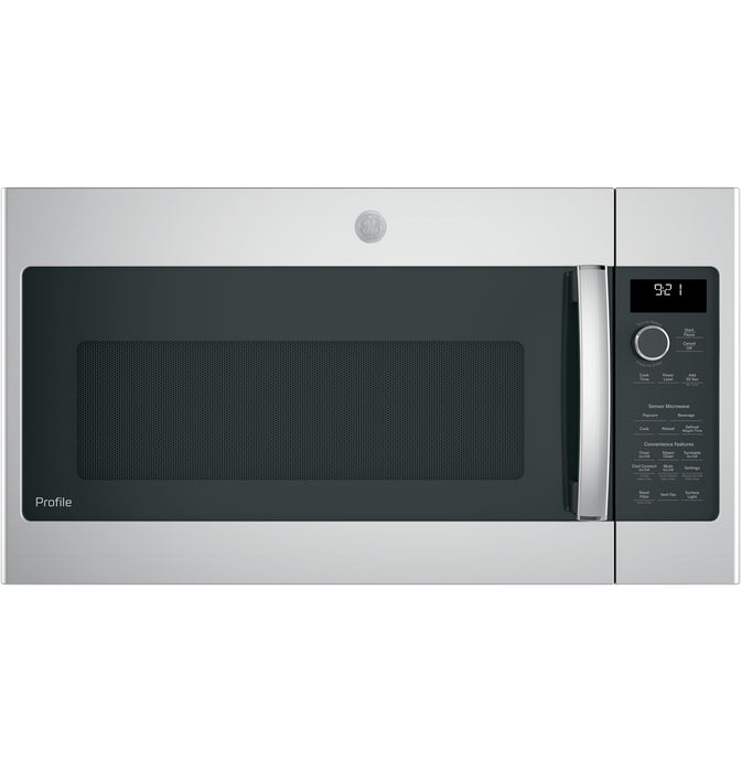 GE Profileª 2.1 Cu. Ft. Over-the-Range Sensor Microwave Oven