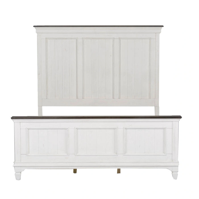 Allyson Park King California Panel Bed, Dresser & Mirror image
