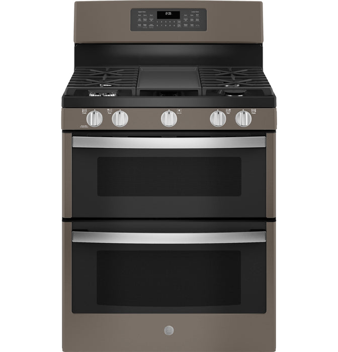 GE¨ 30" Free-Standing Gas Double Oven Convection Range