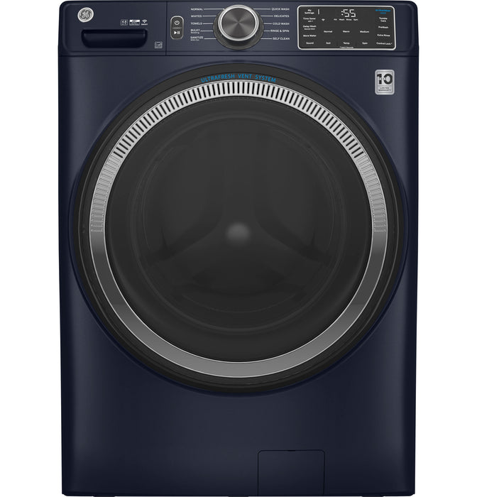 GE¨ ENERGY STAR¨ 4.8 cu. ft. Capacity Smart Front Load  Washer with UltraFresh Vent System with OdorBlockª and Sanitize w/Oxi
