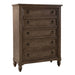 Americana Farmhouse King California Sleigh Bed, Dresser & Mirror, Chest image