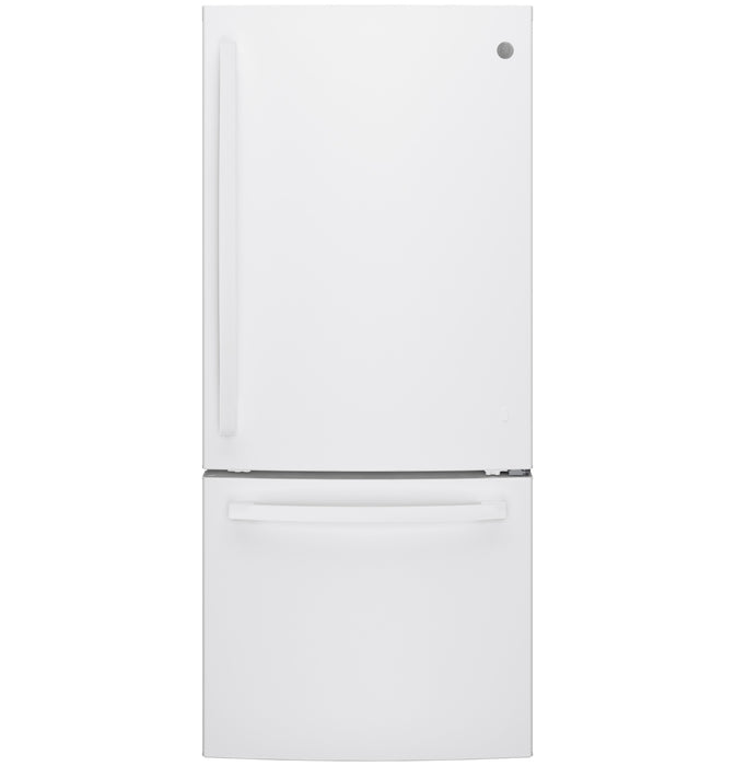 GE¨ ENERGY STAR¨ 21.0 Cu. Ft. Bottom-Freezer Refrigerator