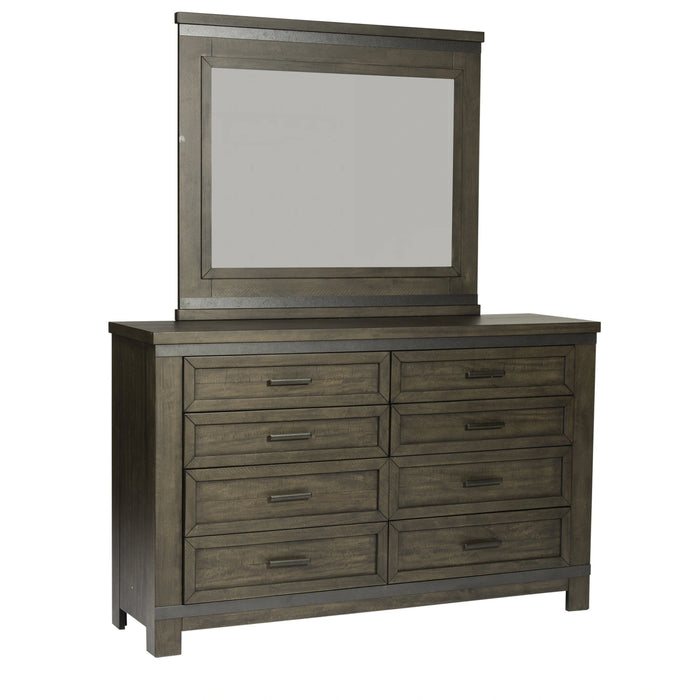 Thornwood Hills Panel Bed, Dresser & Mirror, Night Stand image